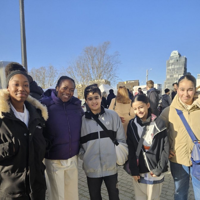 Image de l'actu 'Clarisse Agbegnenou à Saint-Denis !'