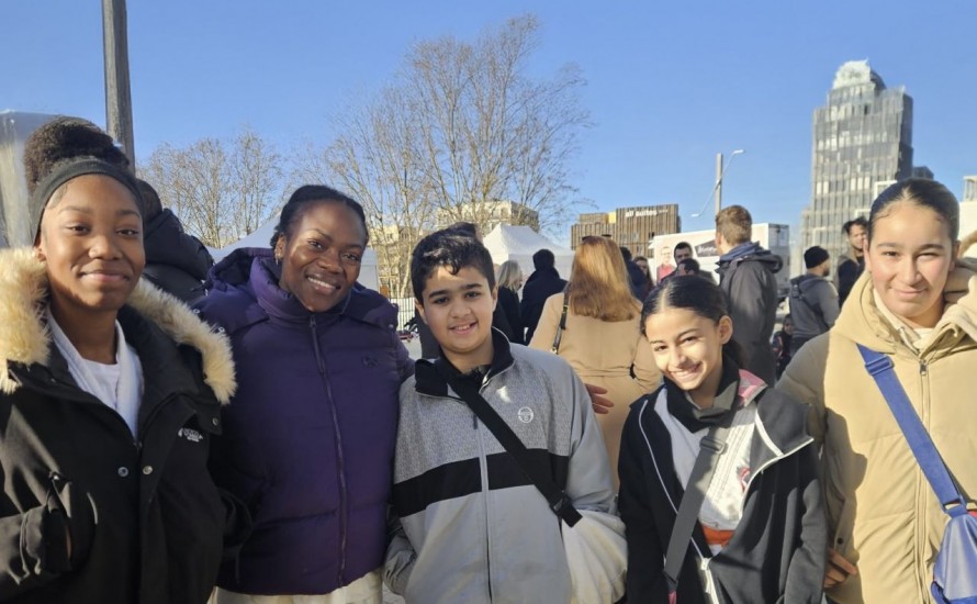 Clarisse Agbegnenou à Saint-Denis !