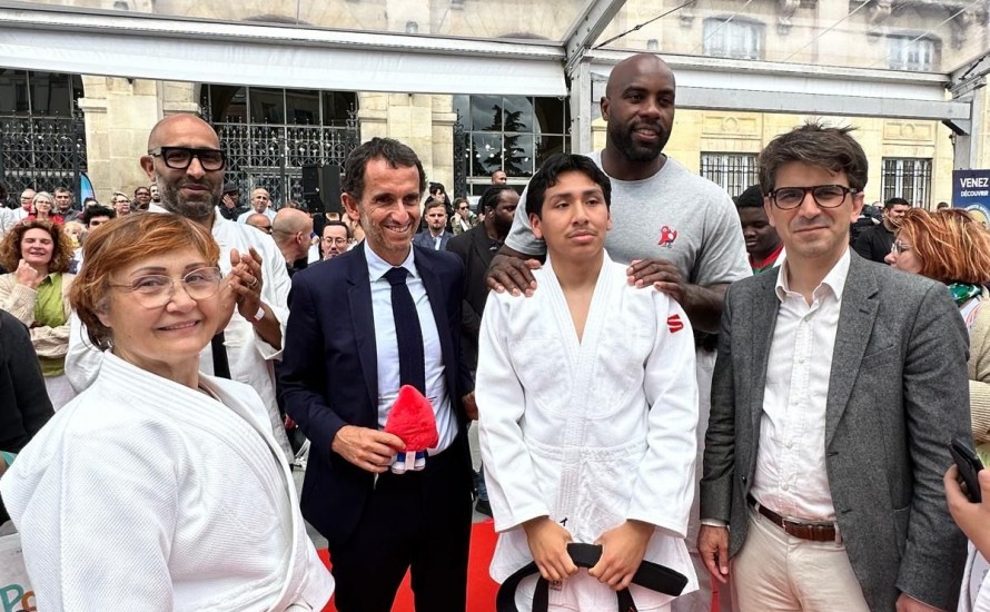TEDDY RINER À SAINT-DENIS